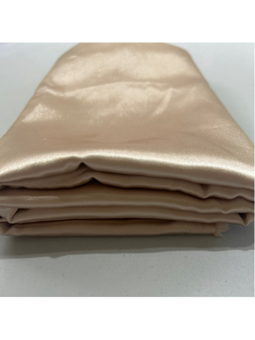 🔥3 for $40🔥 Fabric: 30” Champagne, Satin Fabric